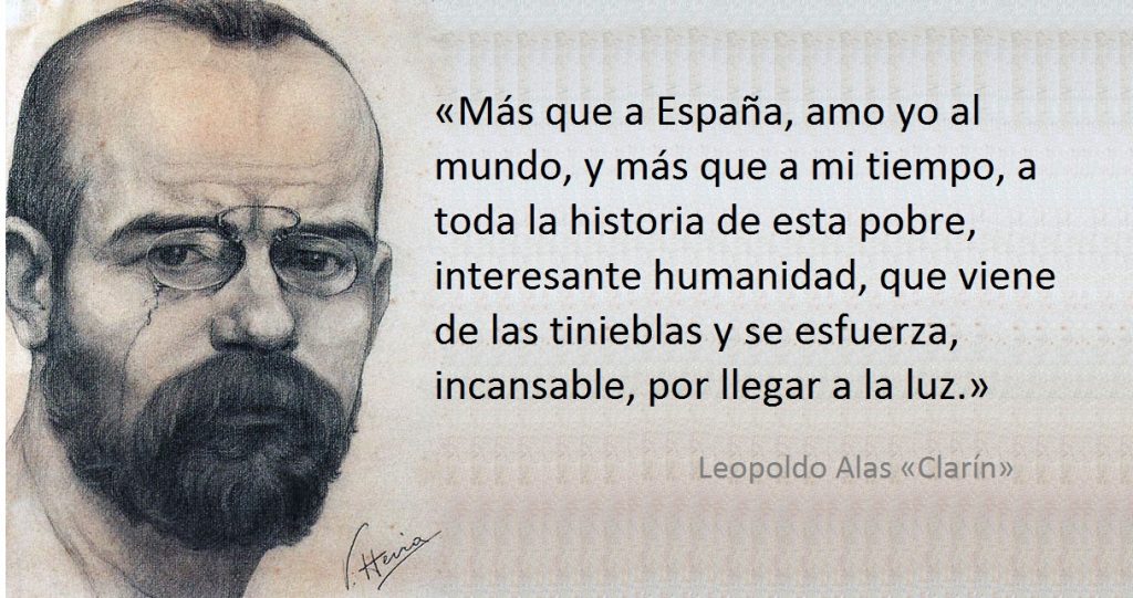Un 25 de abril de 1852 nace Leopoldo Alas, Clarín Mienciclo Blog