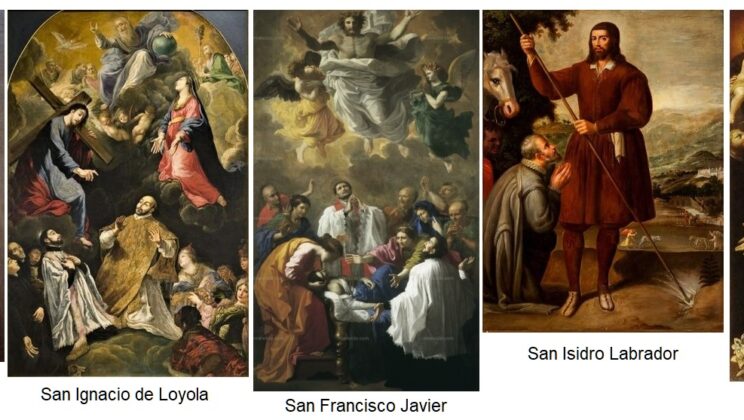 Hace 400 años tuvo lugar la primera canonización múltiple en Roma: Ignacio de Loyola, Francisco Javier, Teresa de Ávila, Isidro Labrador y Felipe Neri son santificados.